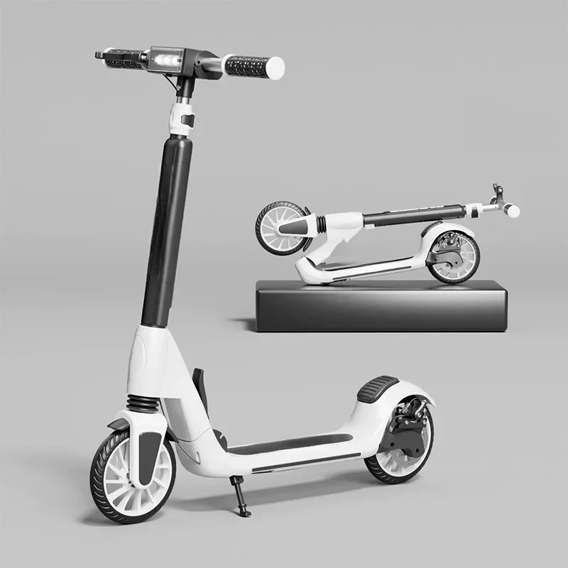 Scooter Adult Kids Foldable Height Adjustable Two Wheels [XX]KG Load