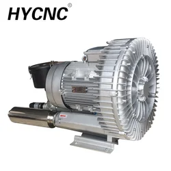 5.5kw 3 phase 380v 10hp Industrial Air Vacuum Pump Cnc Table Hold Down Wooden Router High Pressure Blower For Run Machine