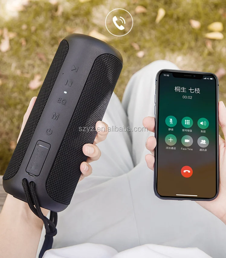 

Hi Fi Sound Super Bass Wireless IPX7 Waterproof Outdoor Motorcycle Bike Power Bank Stereo Portable Bluetooth Speaker