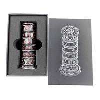 7-in-1 Mechanical Spinning Roulette DND Dice Towers for RPG Role Playing COC Group Cthulhu Multifunctional Game Prop Compass