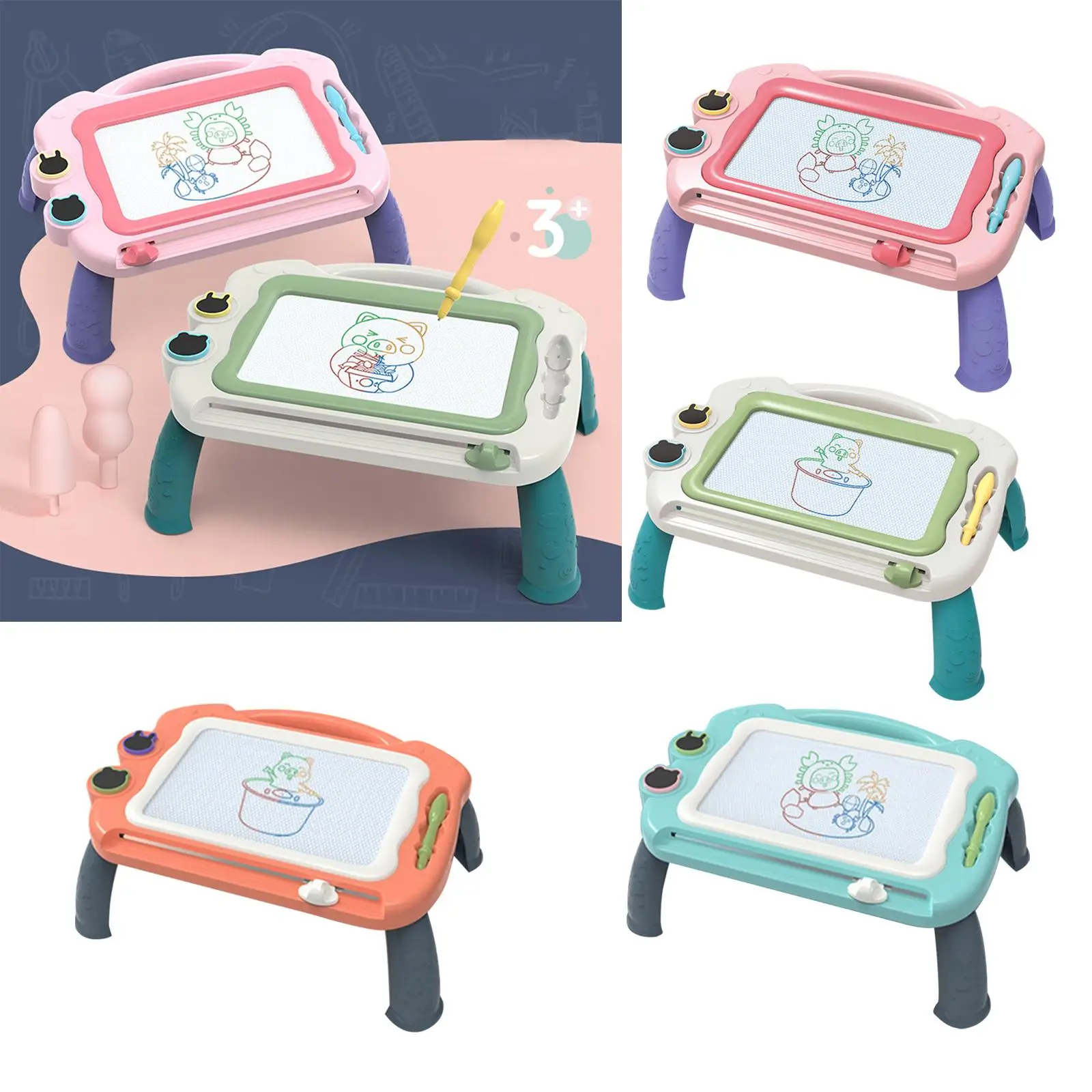 Magnetisch tekenbord speelgoedset schilderij krabbelbord voor verjaardag kinderen peuters