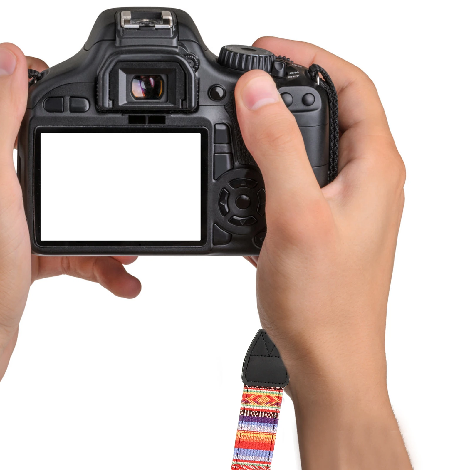 

4 Pcs Camera Strap Adjustable Comfortable Shoulder Neck Sling Belt Crossbody Travel Ethnic Style Photo Accessory