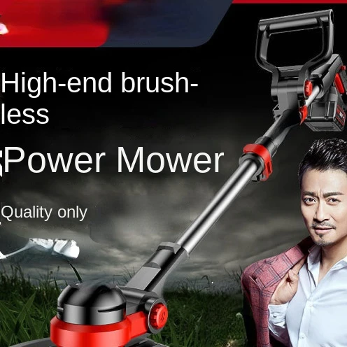 

New Electric Mower Charging High Power Weeding Machine Multi functional Household Use