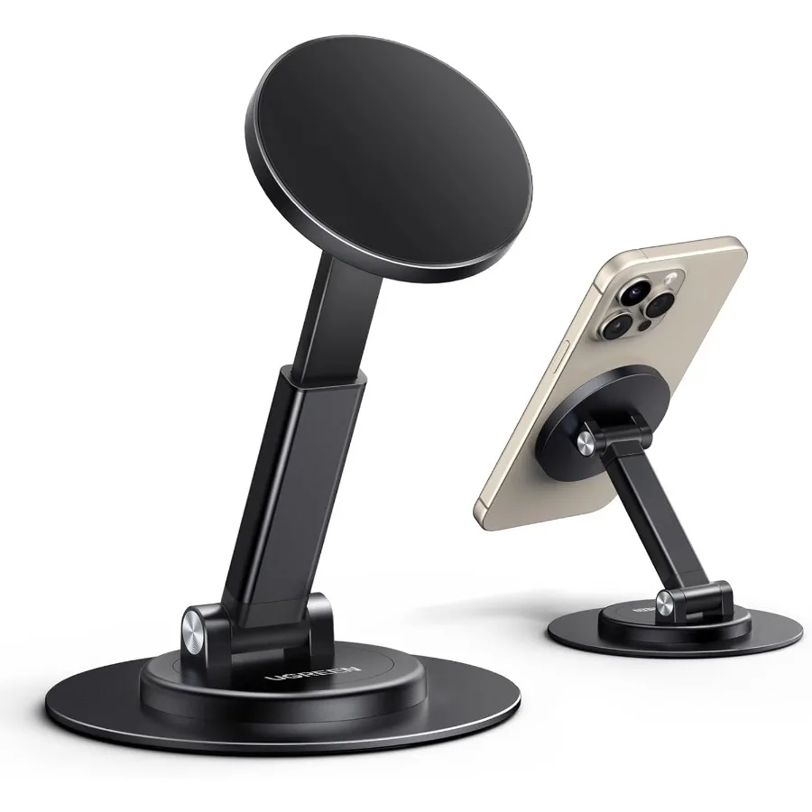 

UGREEN Magnetic Phone Stand for MagSafe Height Adjustable iPhone Stand for Desk with 360 Rotation Compatible for iPhone 16 15 P