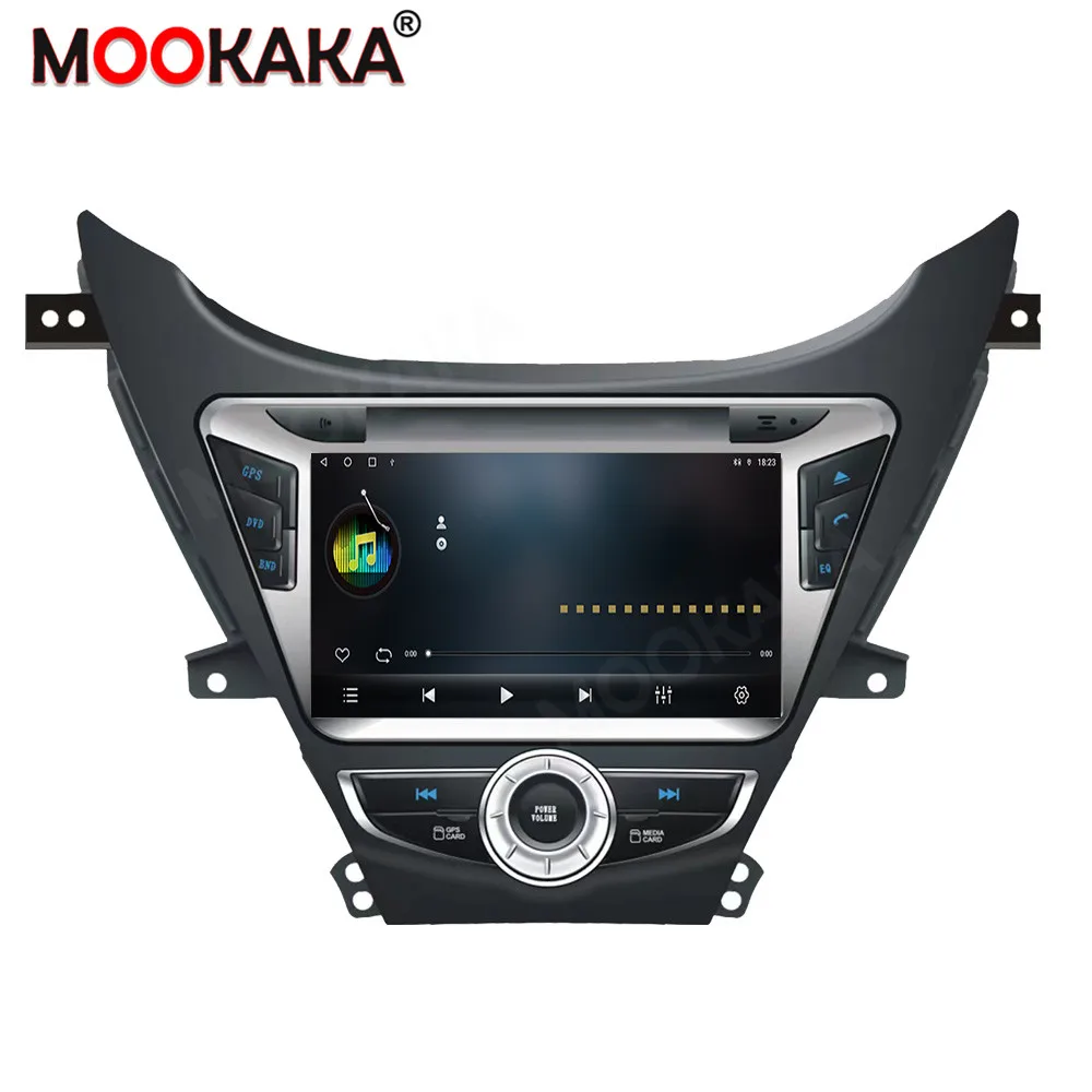 Pantalla de 8 "Android 14 para Hyundai Elantra 5 JK GD MD UD 2012 - 2016 Carplay Autoradio Radio reproductor Multimedia navegación GPS