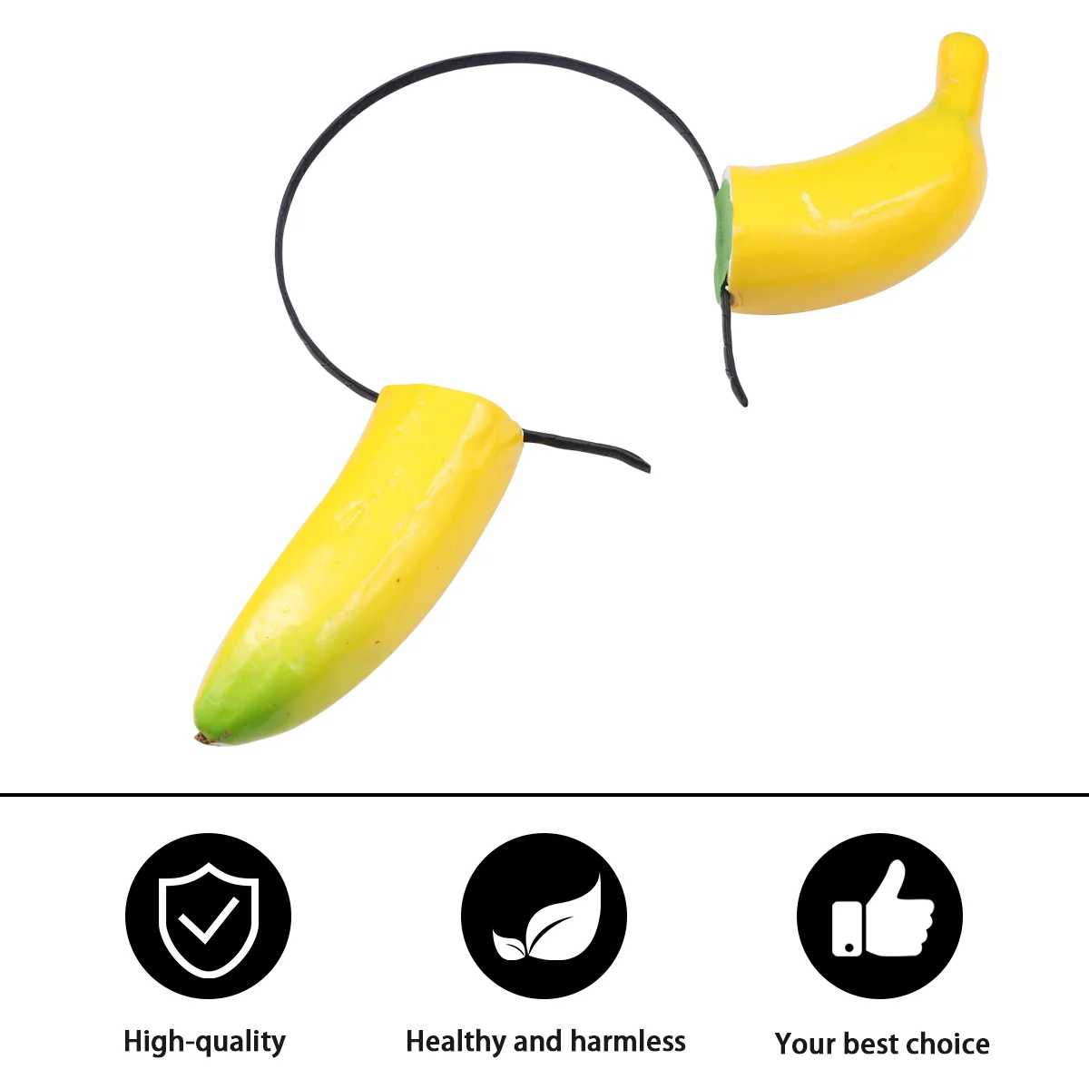 Party Banana Headdress Funny Hair Performance Hair Band Headwear Hair Hoop Funny Headwear