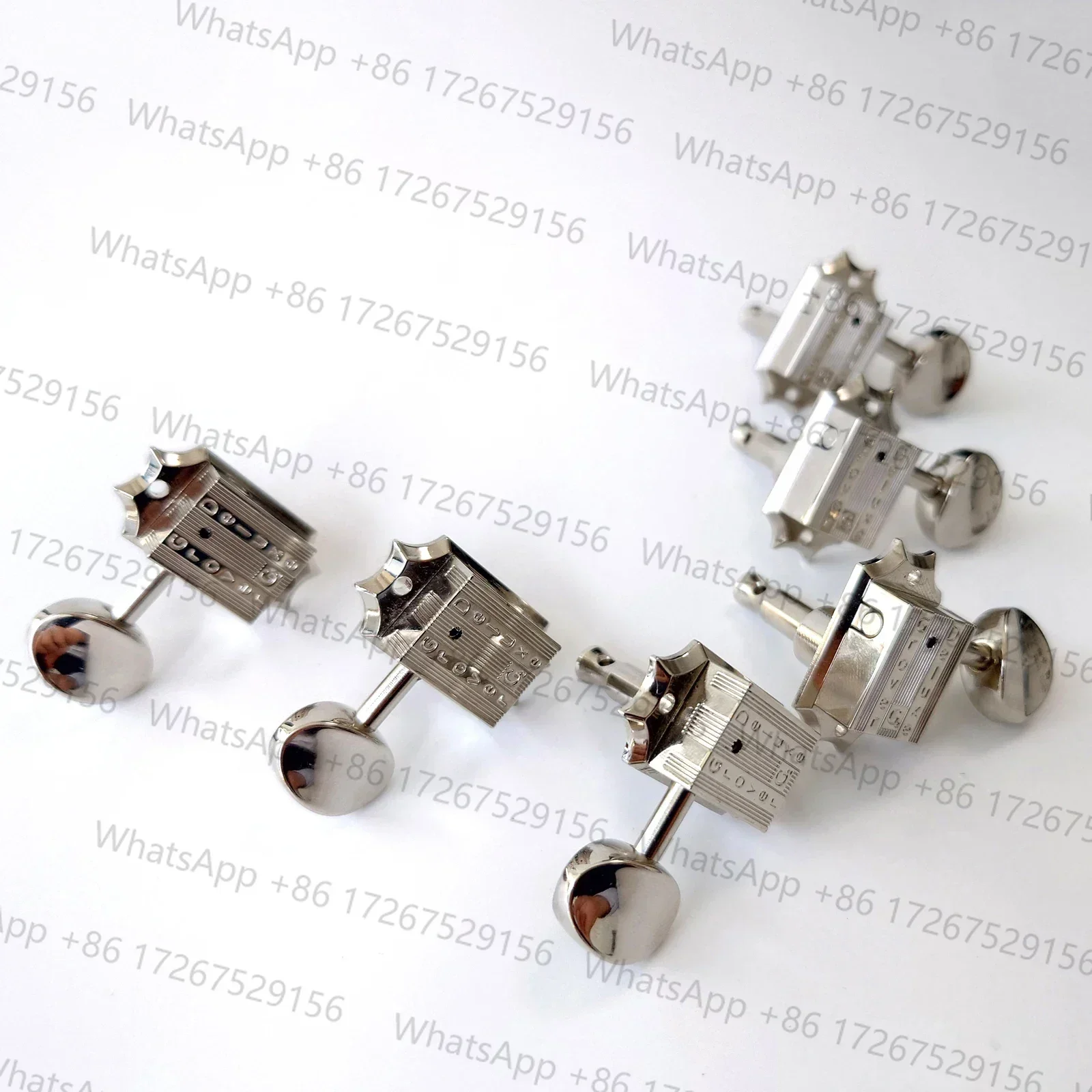 1 Set G-r-over 136 Series Vintage Deluxe Guitar Machine Heads Tuners Tuning Pegs 3R3L Guitar Parts view 4