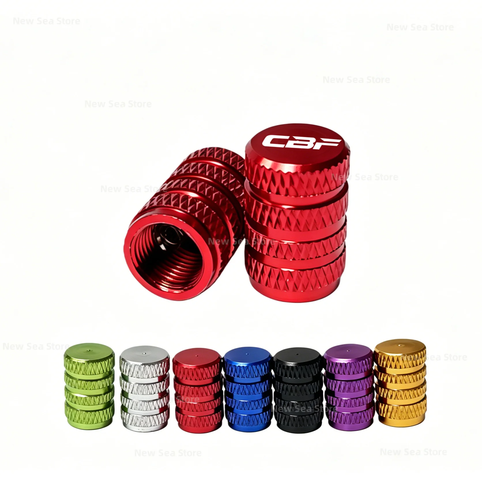 Tapas de Válvula de Neumático Herméticas para Honda CBF 125 150 250 500 600 600s Cbf1000 SA CBF 600 CBF1000 CBF250 CBF500 CBF125