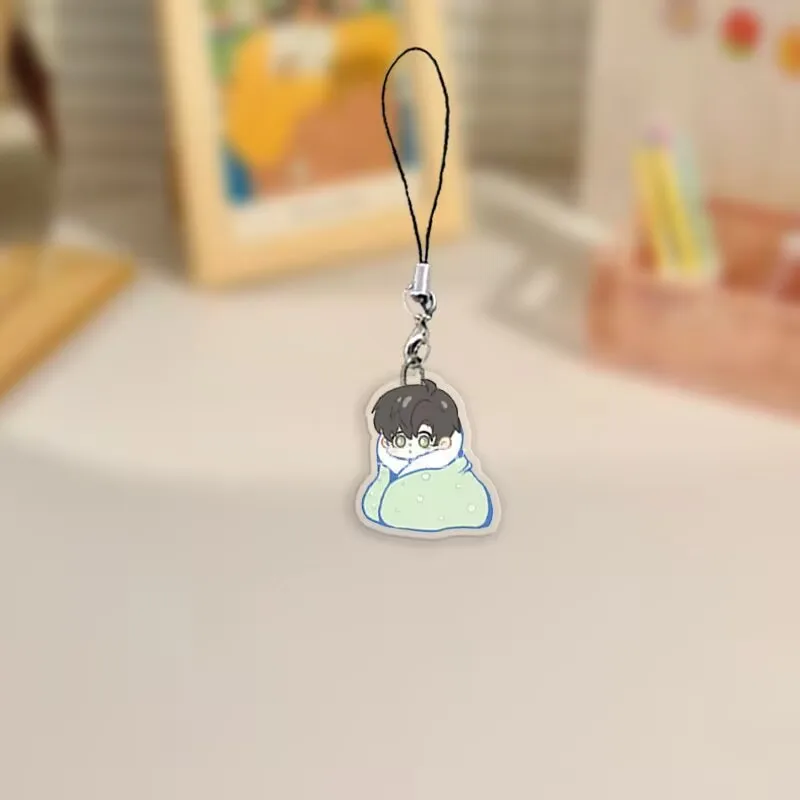 Цепочка для мобильного телефона «Love and Deep Space», кулон для школьной сумки, чехол для телефона, аксессуар-подвеска, ювелирная цепочка Caleb Sylus Rafayel