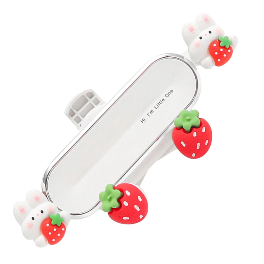 Rabbit Stand Man Cell Phone Cuteaccessories for Silica Gel Bunny Vent Car Mount