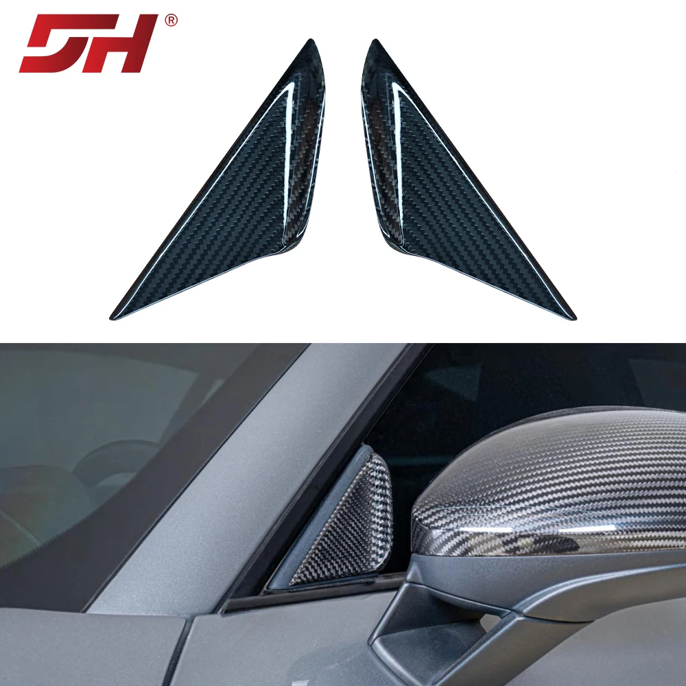 Suitable for Porsche 981/982/991.1/991.2 models to replace KDA triangular plate dry carbon/replacement