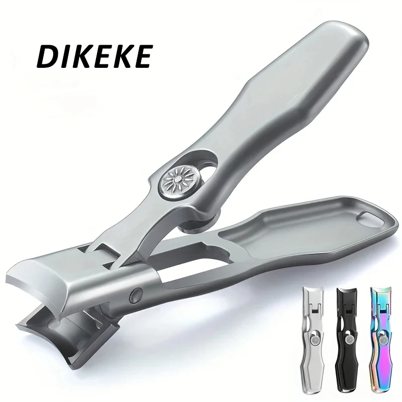 DIKEKE Nail Clippers For Thick Toenails And Fingernails Wide Jaw Opening Nail Clipper Cutters Professional Heavy Duty Toenail