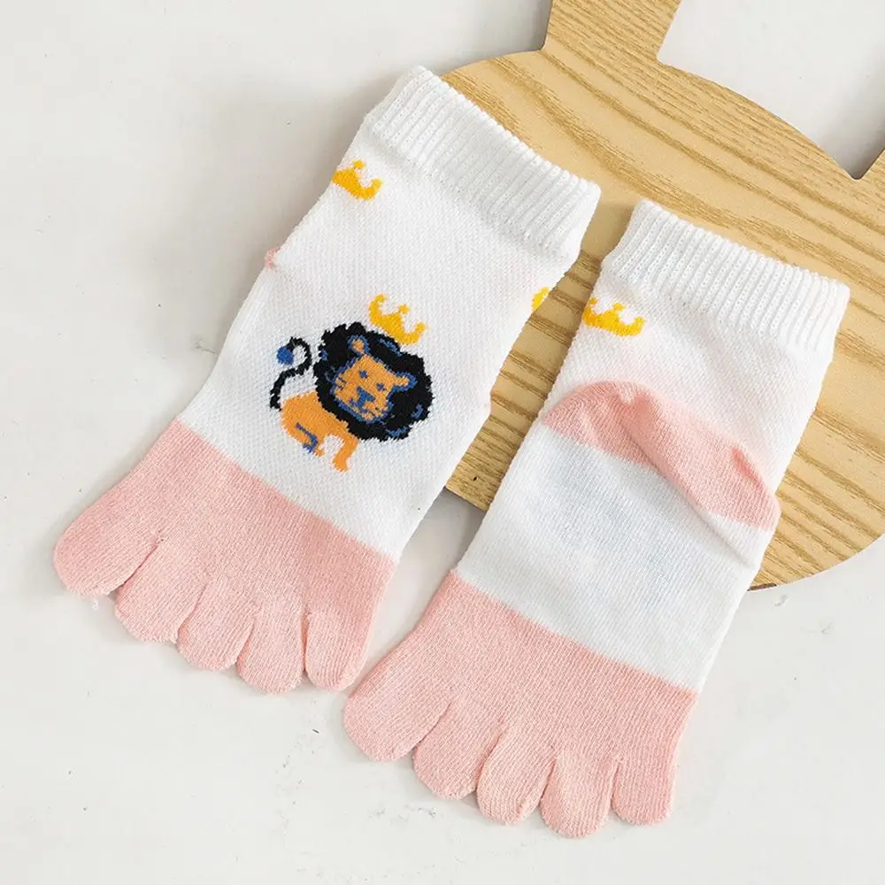 Animal Comfortable Sports Kids Hosiery Spring Autumn Toe Socks Five Finger Socks Cotton Socks Children Short Socks