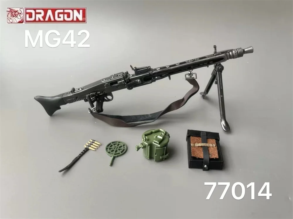 

1/6th DML TOYS Model Main Weapons MG42 PVC Material Not Real with Box Storage Accessories For 12" Figure Doll