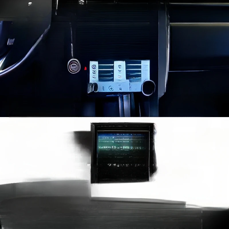 For Land Rover Discovery 4 L319 Modification 12.3inch Curved Screen 10.1inch LCD Air Conditioning Lower Center