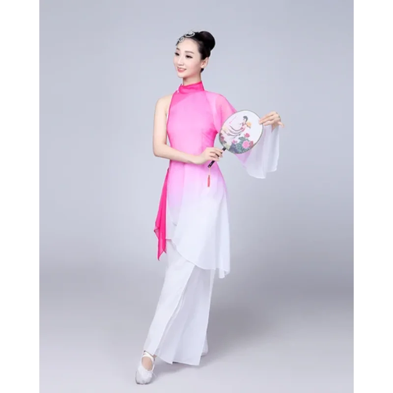 중국 전통 민속 무용 의상, 여성 무용 의상, 아동복, 여아 의상, 성인 양고 의상