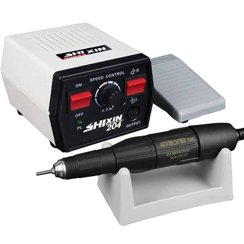 Shixin 204 dental machine engraving machine small electric jade jadeite grinding machine jade carving nuclear carving