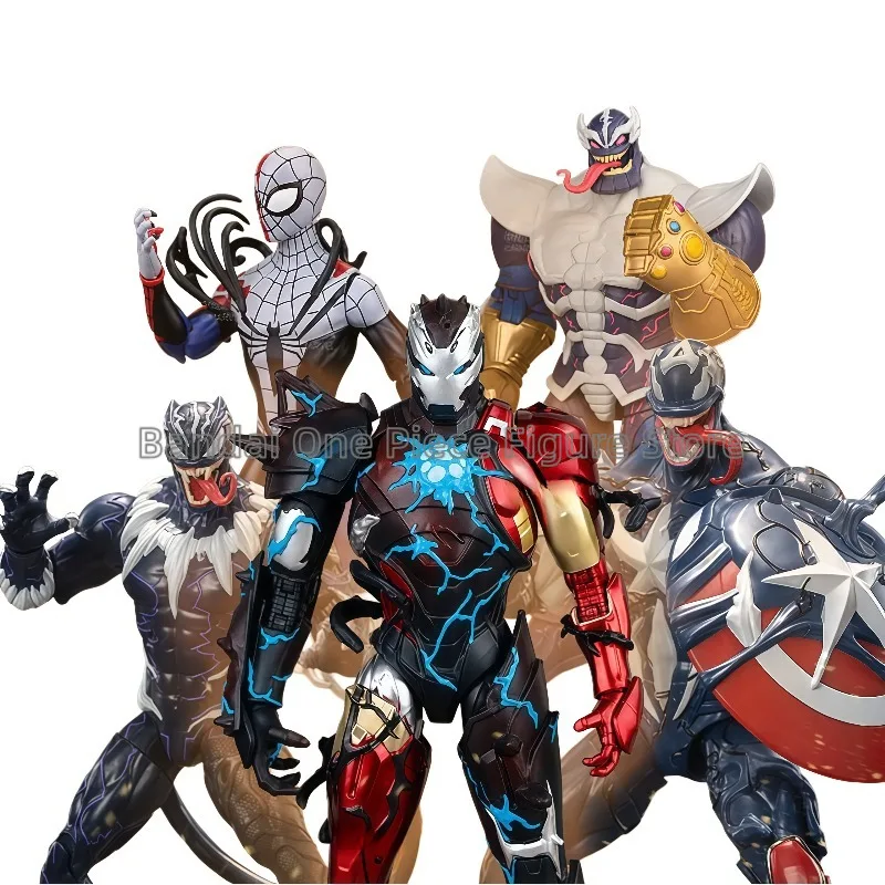 В наличии: Фигурки SHF Spider-Man: Maximum Venom, Captain America, Black Panther, Iron Man, Thanos, Spiderman (аниме)