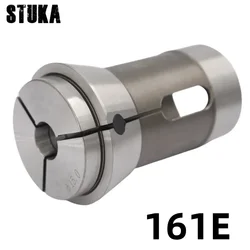 Stuka F32 161E Round Hole DIN6343 For MIYANO CNC lathe Front Push collet Spring Steel Chuck Round Square Hexagon