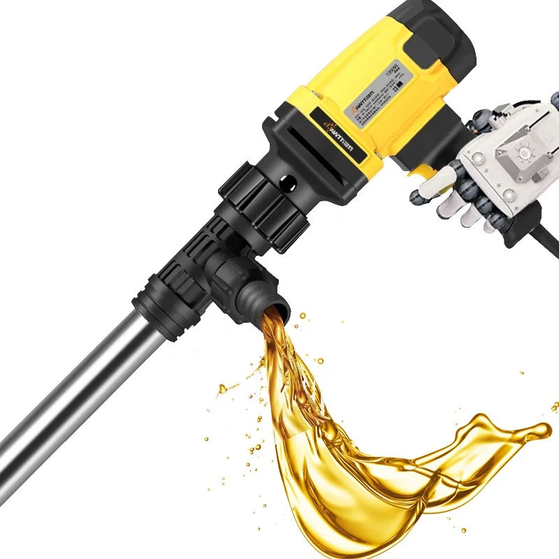 Portable High-viscosity Electric Drum Pump Food Grade 200l Electric Mini Barrel Oil Stick Transfer Pump