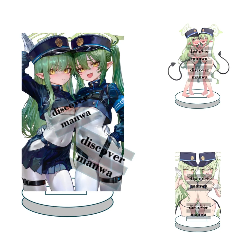

15CM Charm Anime sexy Blue Archive Acrylic Stand Model Cosplay Characters Ornament Accessories Good Collection Gifts