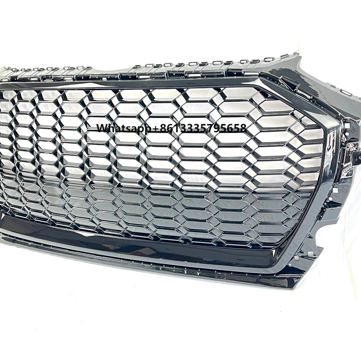 

RSQ5 Automotive Plastic Bumper Grille Fit Q5 2020-2022 Car Tuning Bodykit FOG LAMP COVER