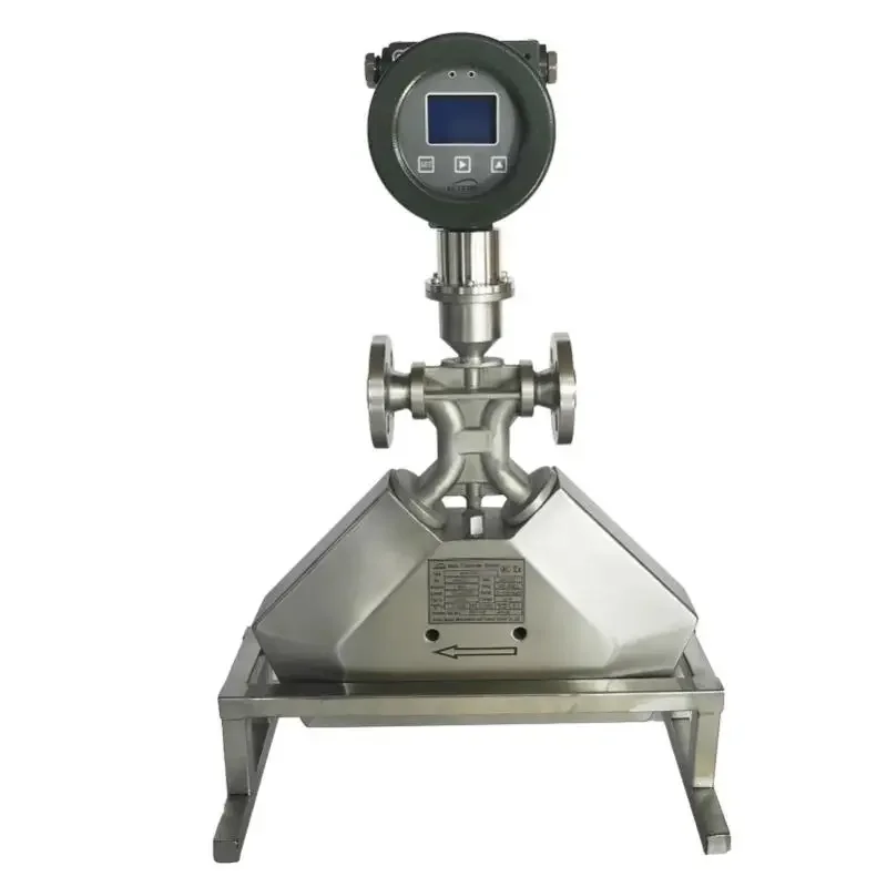 New Product Customization High Precision Material Triangle Coriolis Mass Flowmeter Chemical Resistant Flow Meter