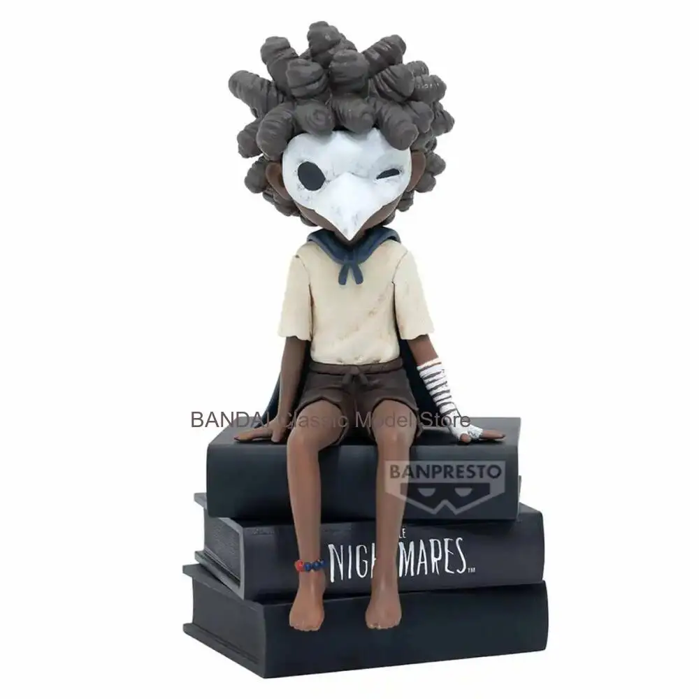 ฟิกเกอร์อนิเมะ Little Nightmares MONO Little Six Low Alone ของแท้จาก Bandai BANPRESTO ของสะสม ของเล่น ตุ๊กตา ของตกแต่ง