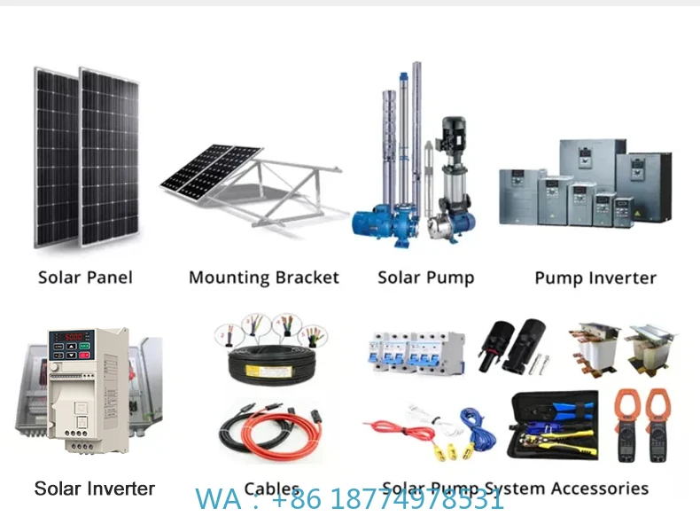 

Высокомощный сверхмощный солнечный водяной насос мощностью 4 кВт, орошение, 180 метров, погружной насос, 4 дюйма, глубокий колодец