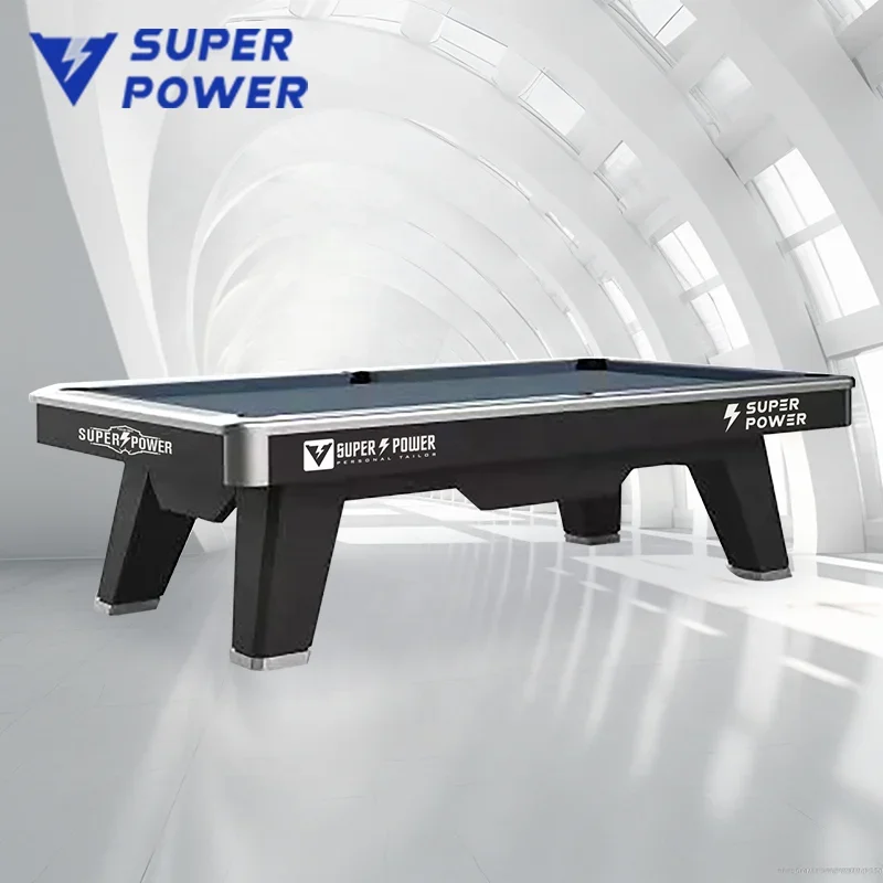 2024 factory cheap price  superpower  new style American 9ft 8ft 7ft slate billiards pool table for club