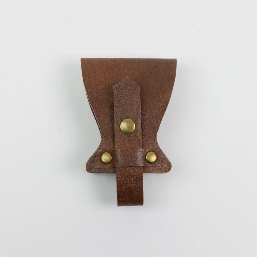 Mittelalterlicher Wikinger-Gürtel aus PU-Leder, Einfacher Retro-Wandergürtel mit Becherhalter, Mittelalterliches Wikinger-Kostüm Zubehör – Detail 8