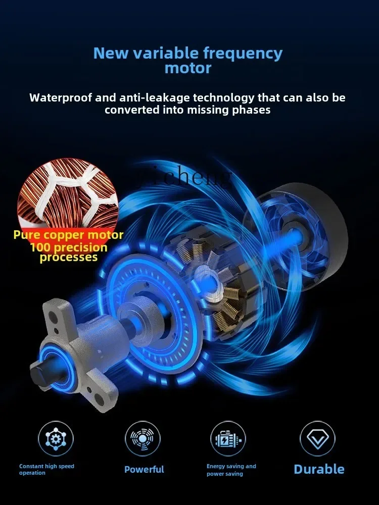 مضخة هوائية ذات تردد متغير، معدات تربية الأحياء المائية الكبيرة