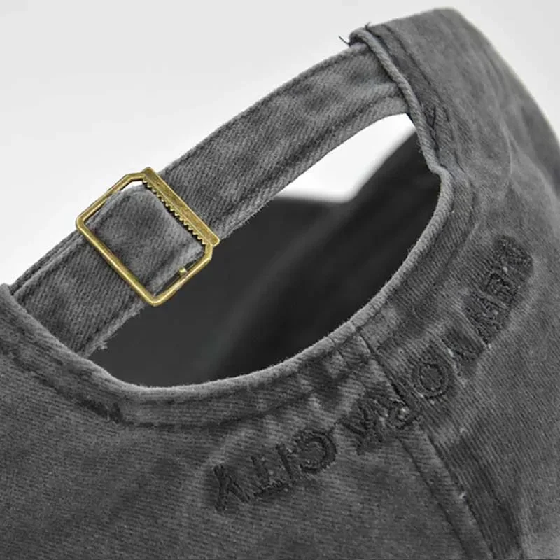 قبعات بيسبول قطنية مغسولة للنساء والرجال ، قبعات سناباك مطرزة بحروف عتيقة ، أقنعة شمس ، قبعة أبي هيب هوب ، نيويورك #5