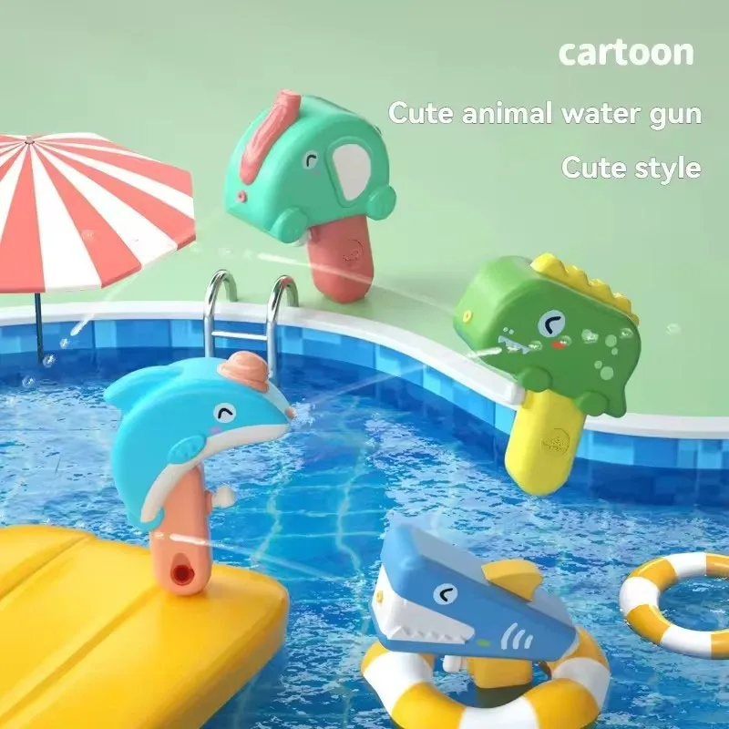 

Children Dinosaur Water Toys Cartoon Toy Squeezing Water Toys Baby Shower Bathroom Playing Water Outdoor Sprinkler Boy Toy Gift