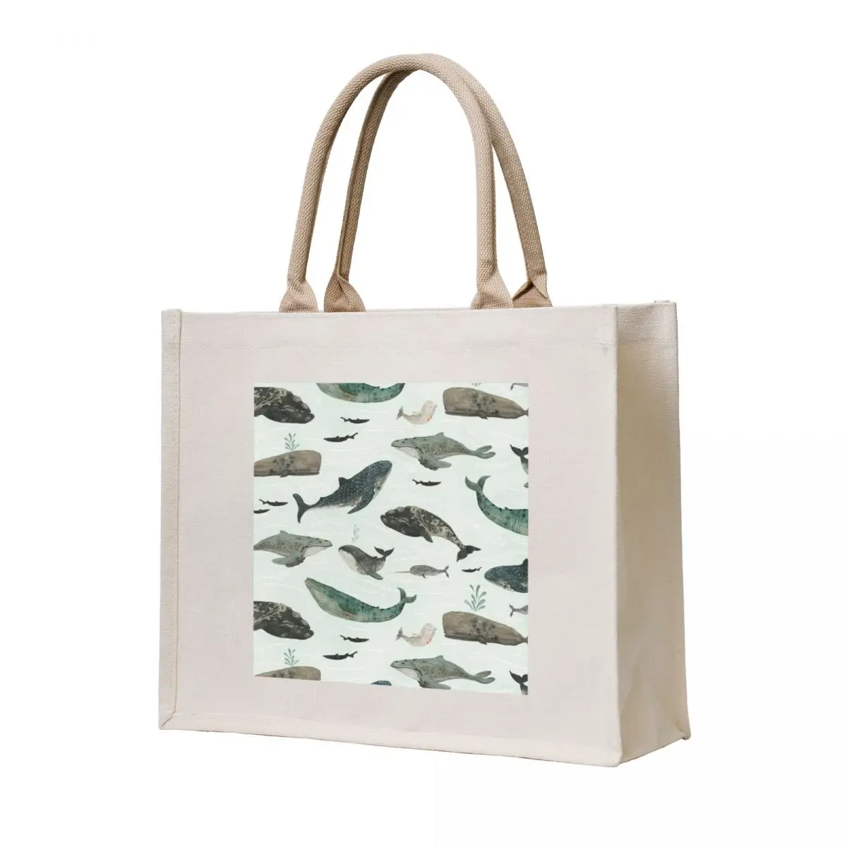 

Tattooed Whales Tote Bag Handbags women woman shopping bag Large bags for women