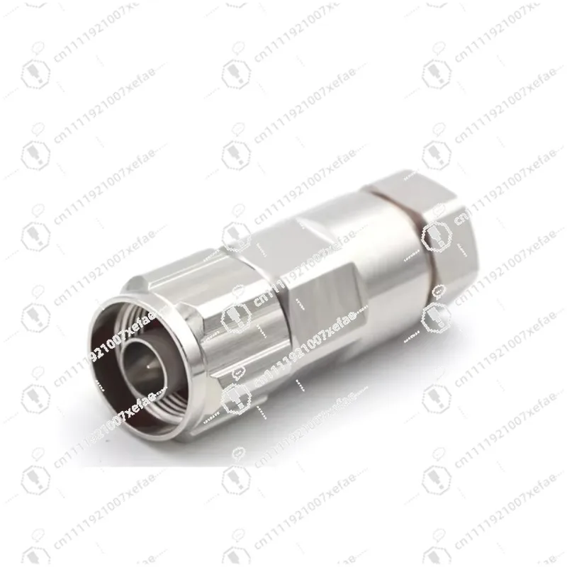 Base Station 50 Ohm Impedance 1/2 Inch Ultra Flexible Cable RF Connector N Type Male Plug Straight Clip Type 1/2