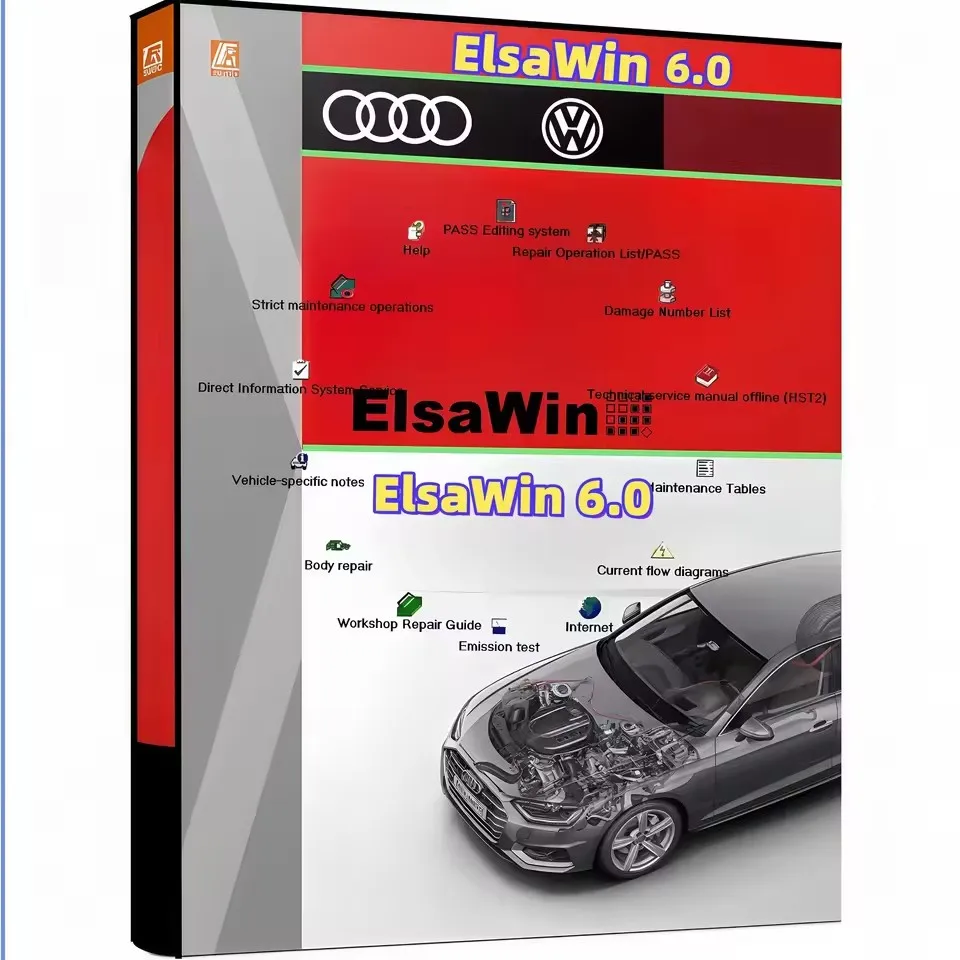 

2025 Горячая ElsaWin 6.0 Последняя версия для V-W Для A-udi Для Sk-oda Для S-eat программное обеспечение для авторемонта motywa Elsa Win 6.0 до 2017 г.