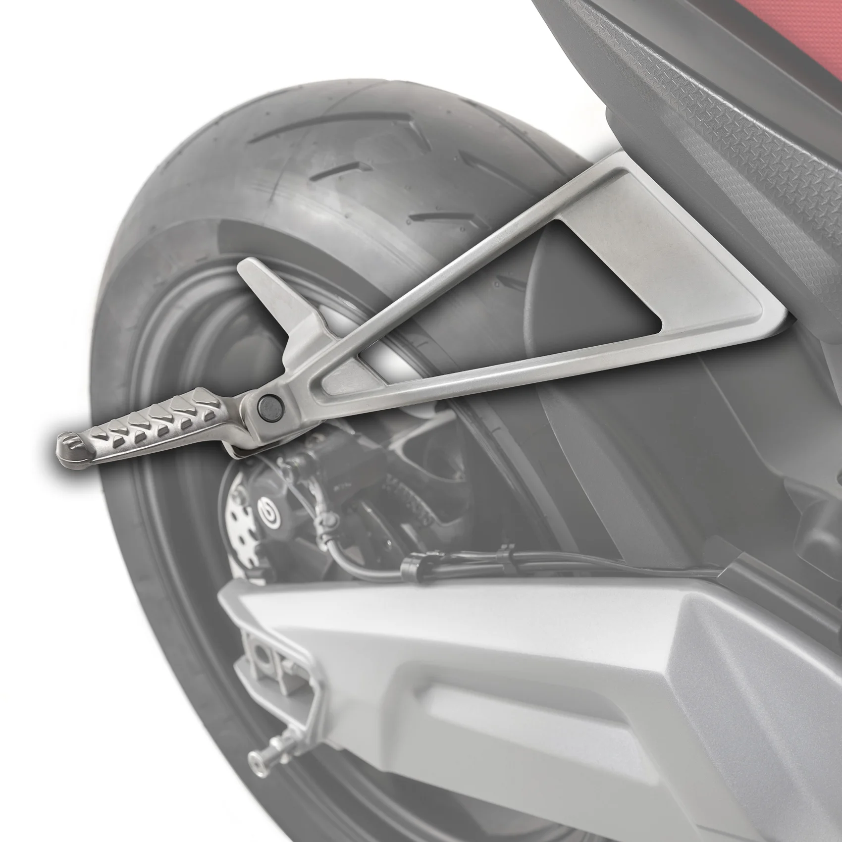 Rear Passenger Footpegs Footrests Mount Bracket For Aprilia RS660 Tuono 660 2021-2025 Motorcycle