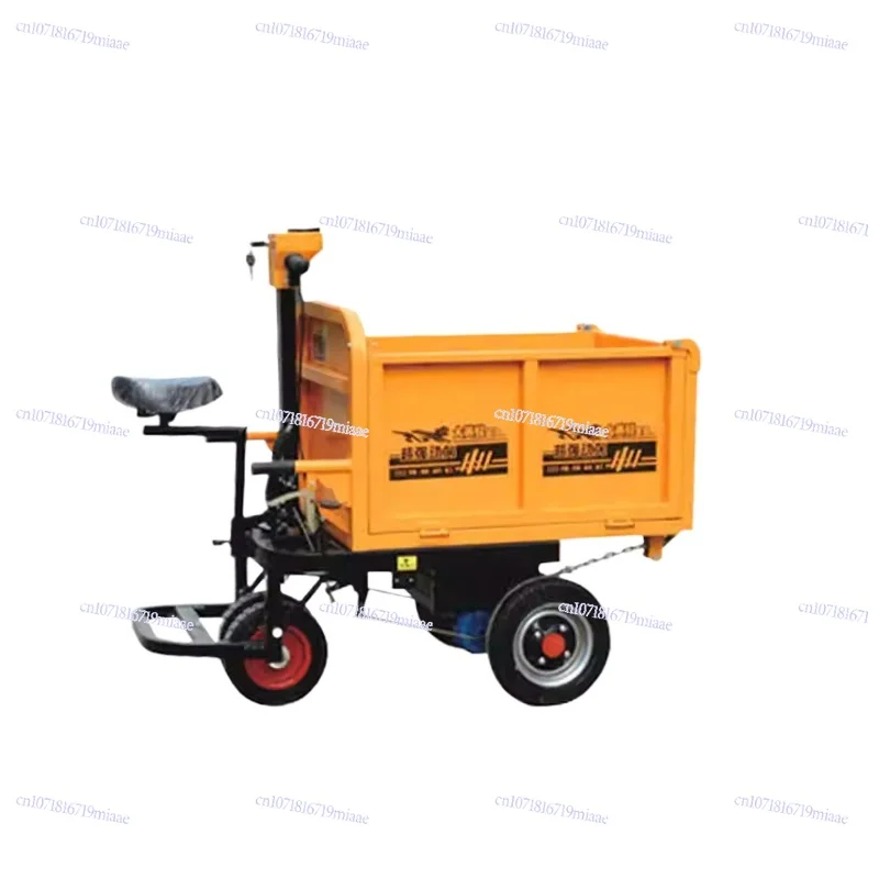 

Electric engineering tricycle, can stand, push and sit, three-in-one brick lime for construction sites