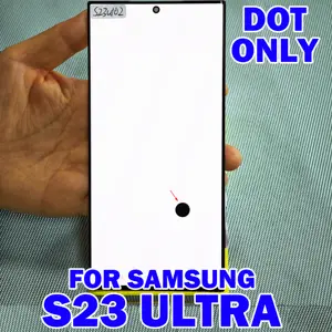 Bilashmart With Dot Only S23 ULTRA 120Hz Defective Single Sale Pulled Parts SUPER AMOLED Screen Samsung Display S23U 100% tested