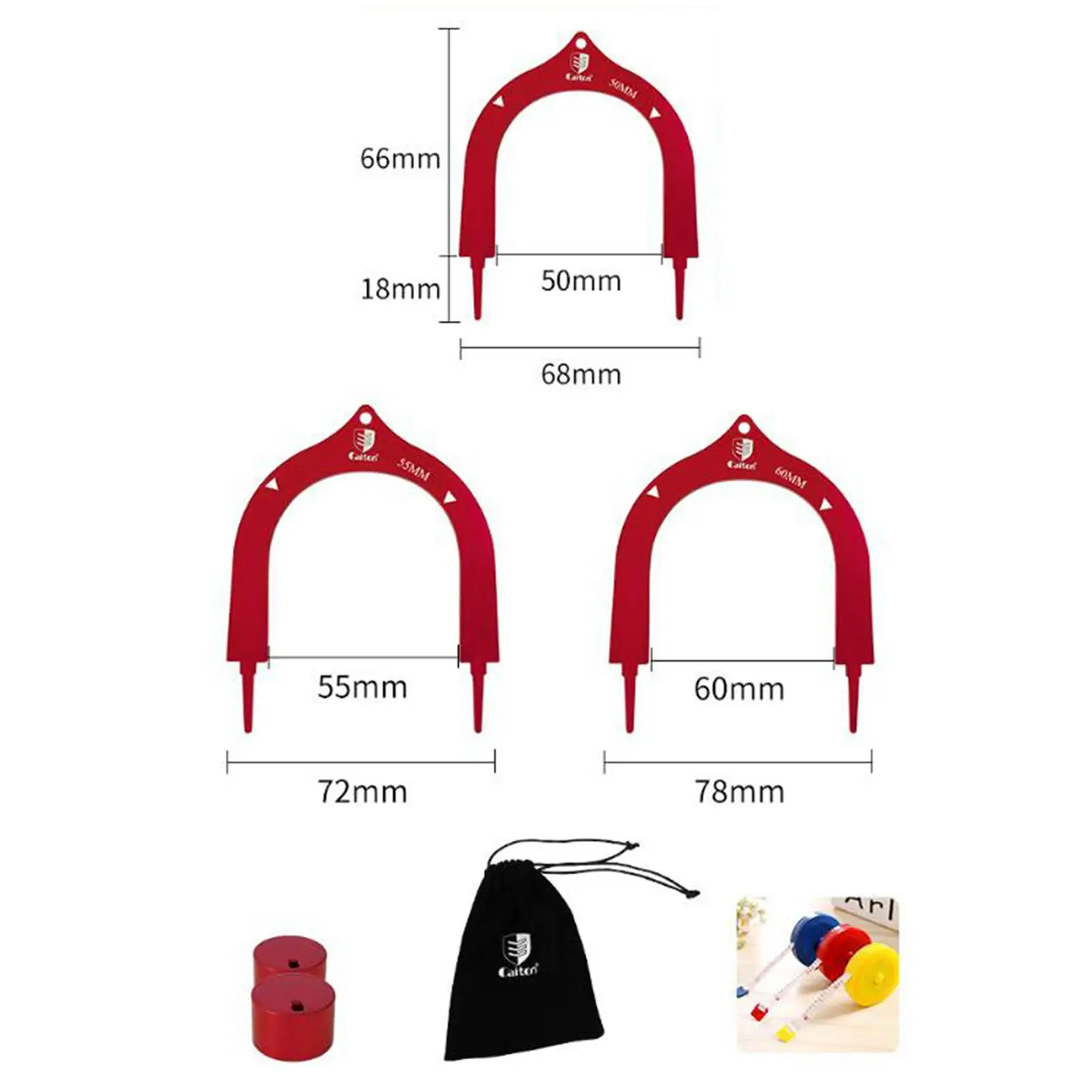 3pcs-golf-putting-gates-golfing-swing-training-target-aluminum-alloy-putter-goal-golf-accessories-practice-supplies-with-bases