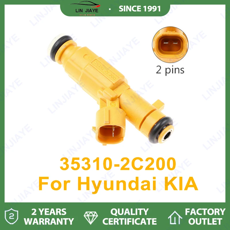 

1/4 шт. топливная форсунка для Hyundai Genesis Coupe 2013-2014 2.0L I4 35310-2C200 353102C200 автомобильные аксессуары