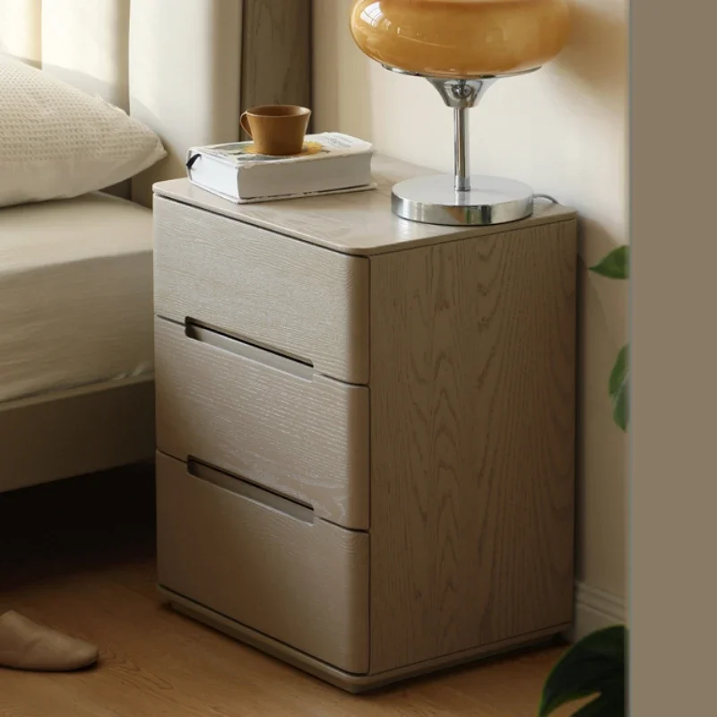 Upscale Cabinet Storage Lovely Table Bedroom Small Wooden Coffee Table Closet Living Room Bedside Nachttisch Table Sofa Syh