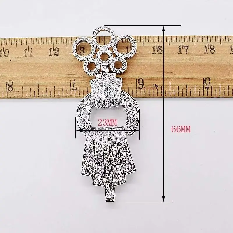 1piece Jewellery Connector18KGold Plated green blue beads Chain Clasp hooks DIY Making Necklace Bracelet Accessories