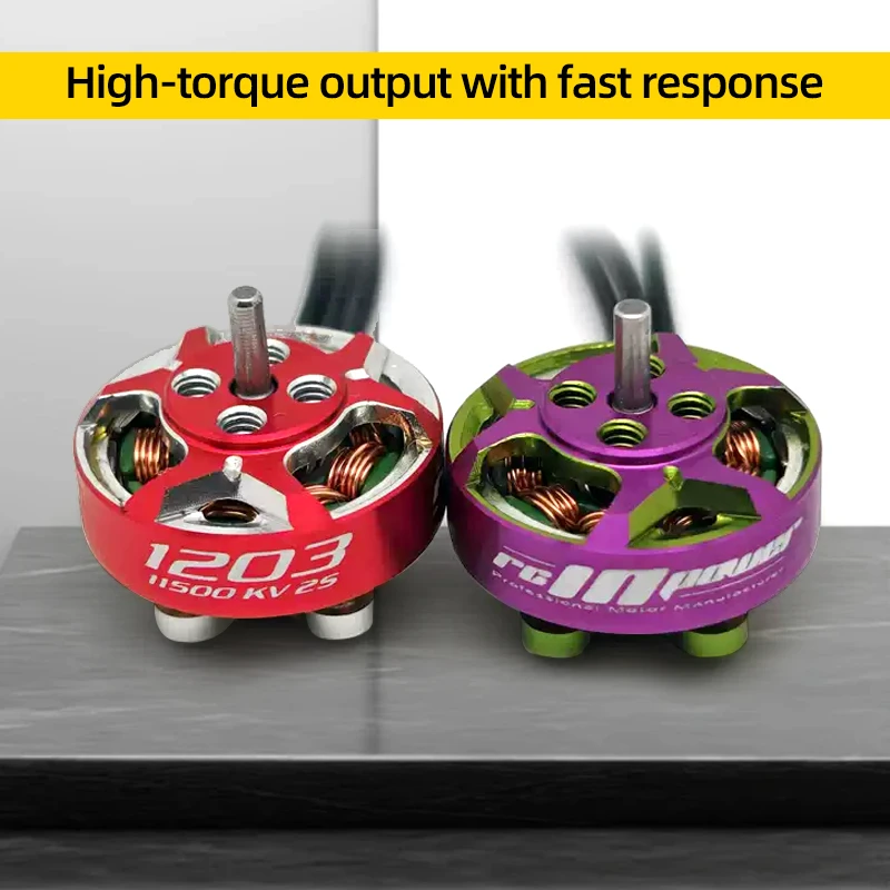 RCINPOWER GTS V3 1203 Brushless Motor 11500KV 8000KV 6000KV For 2-3inch Propeller RC FPV Racing Freestyle Drone Parts