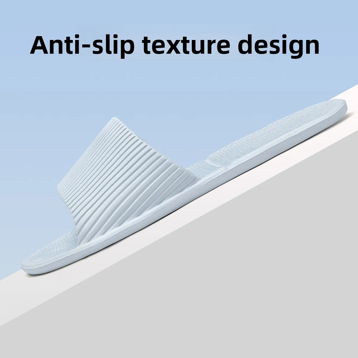 Lightweight Foldable EVA Disposable Slippers Silent Quick‑Dry Non‑Slip Bath Slippers 4‑Season for Vacation Hotel Travel Home Use image 4