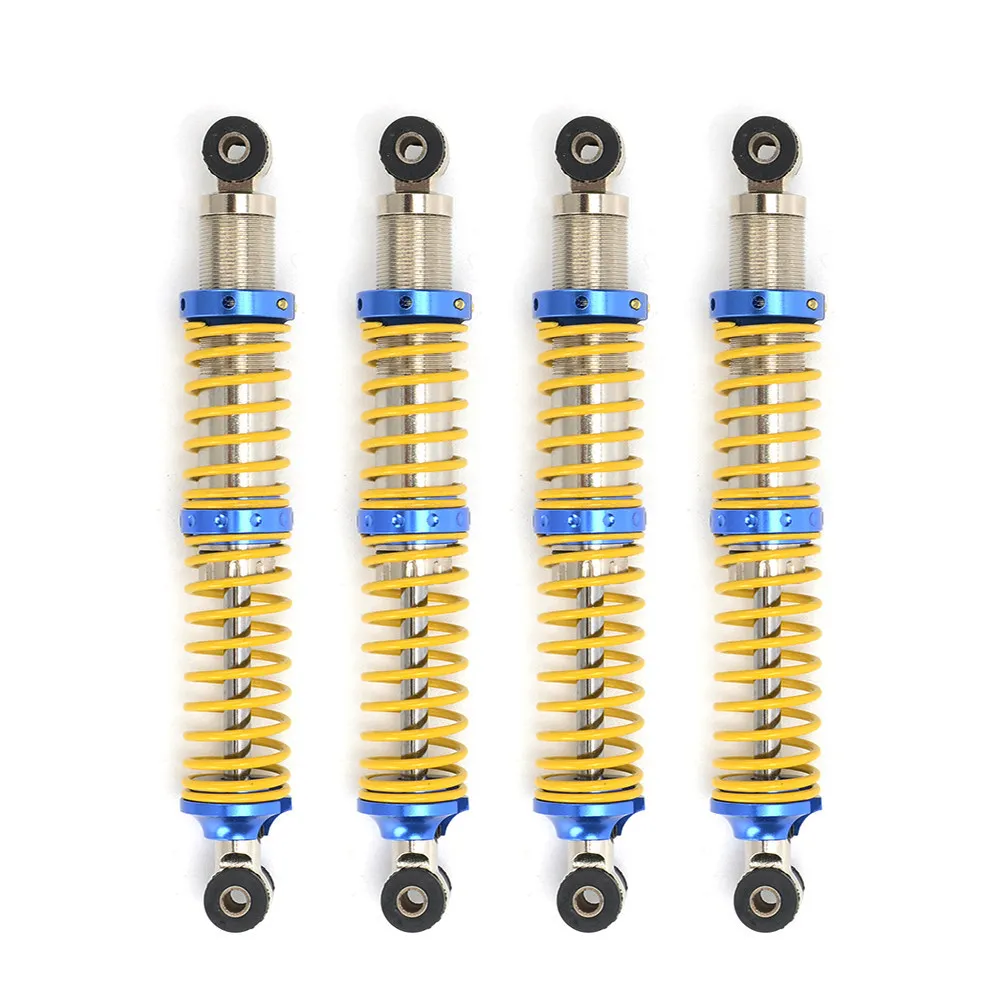 

Универсальный двухступенчатый амортизатор из нержавеющей стали 1/10 для радиоуправляемых моделей машин, модификация и улучшение для внедорожников