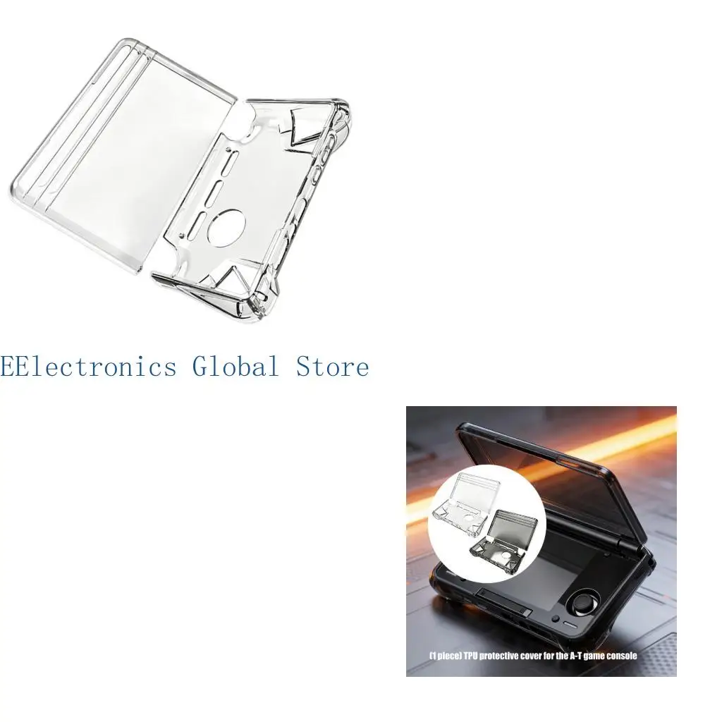 462B Flexible Gaming Device Shell with Corner Coverage, Grip Hold, and Clear Layout for Travel Storage and Routine Carry