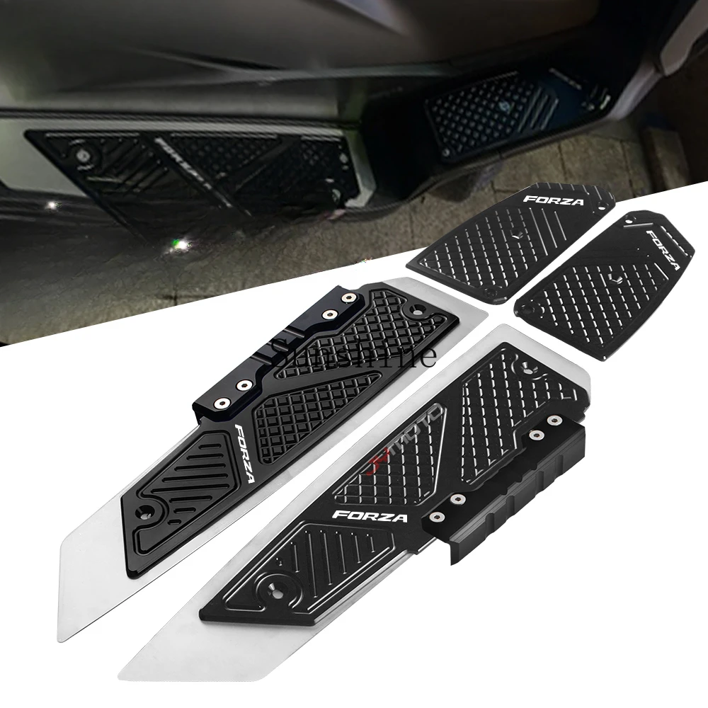 Suitable for NSS350 FORZA300 18-21 modified foot pedal aluminum alloy non-slip foot pad