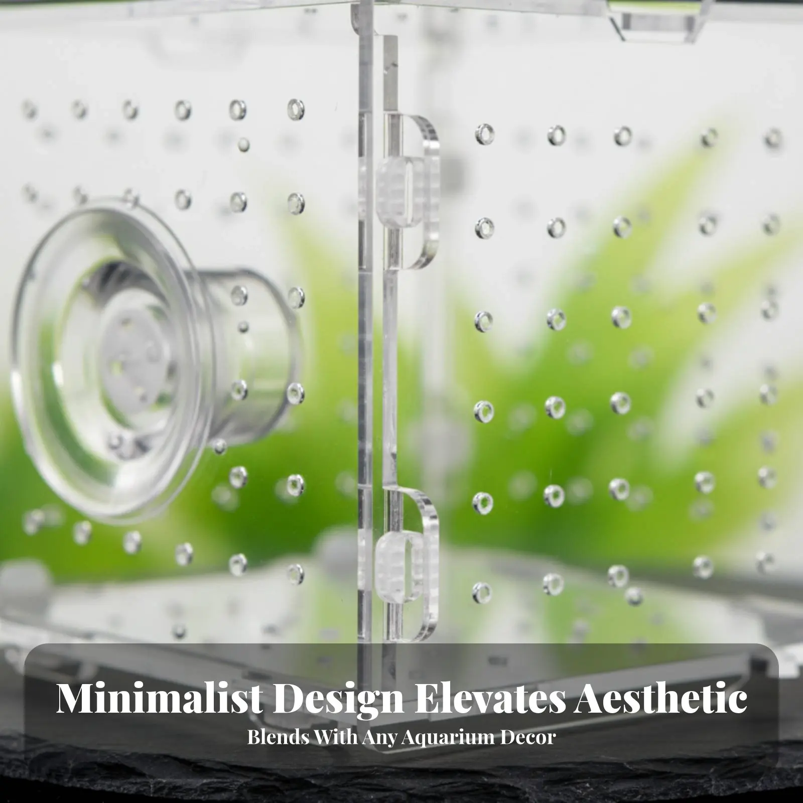 

Контейнер для разведения аквариумных рыбок Betta из прочного акрила, разделительный бокс для аквариумных животных, контейнер для разведения, легко использовать